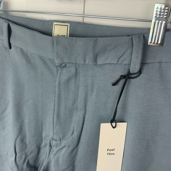 NWT Swet Tailor Men's EveryDay Chino Shorts French Gray Size 31 32 38 - Picture 4 of 6